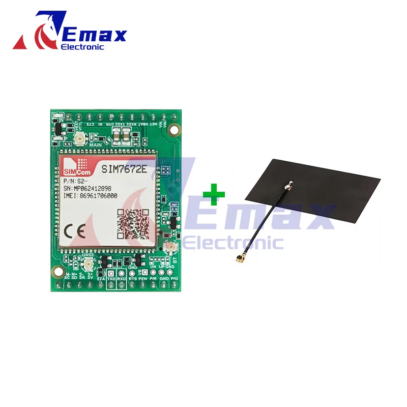 SIMCOM SIM7672E Core Board SIM7672E Development Board LTE CAT1+4G+GPS SIM7672E  not Supported GPS