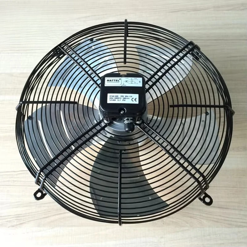 Factory Outlet Aluminum-Alloy AC Axial Flow Fan Five Blade 400mm Exhaust and Inlet Fan High Quality - view 3