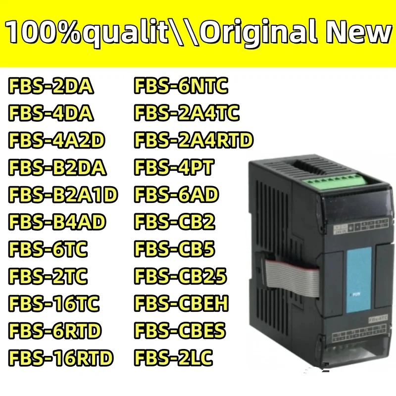 New  FATEK PLC FBs Series Expansion module FBS-2AD FBS-4DA FBS-4A2D FBS-6AD FBS-B2DA FBS-B2A1D FBS-B4AD FBS-CB2 FBS-CBES FBS-1LC