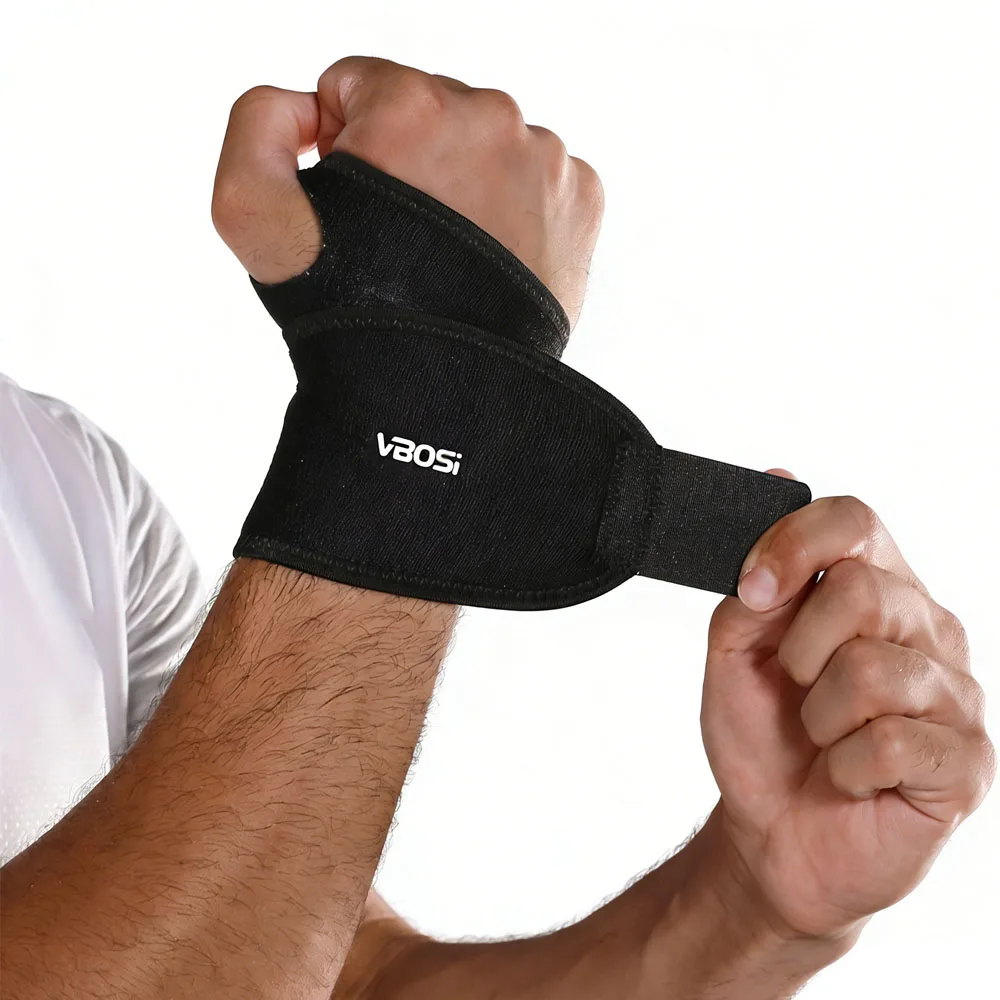 1 Stück Neopren Atmungsaktive Verstellbare Handgelenkbandage für Gewichtheben und Kettlebell