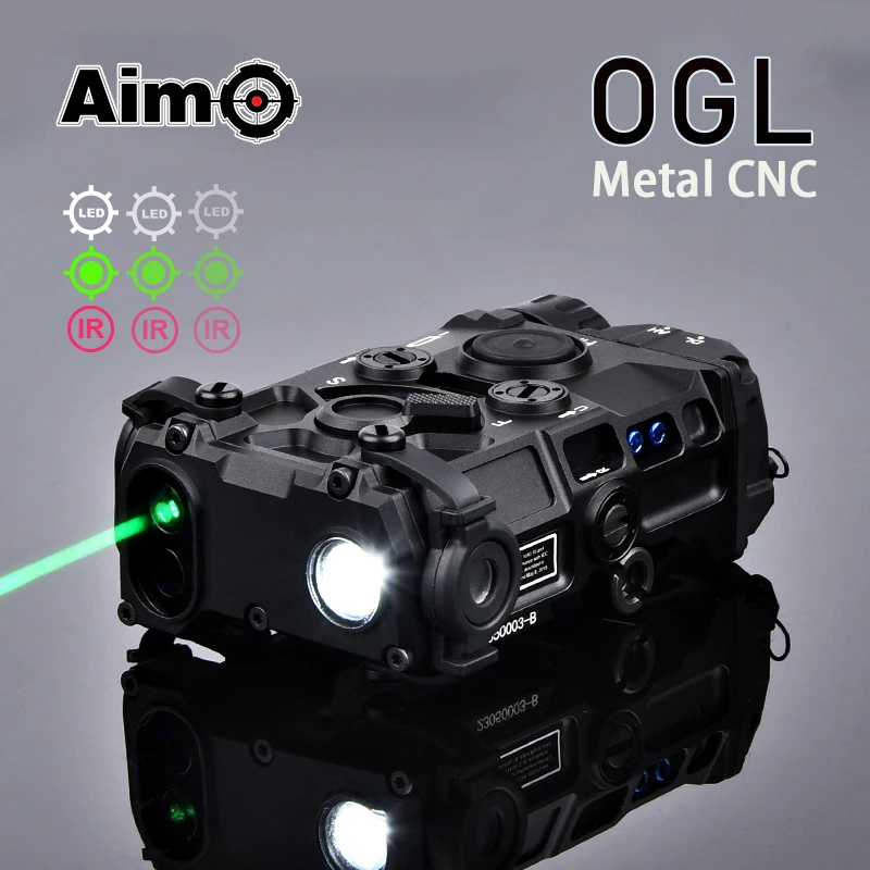 

WADSN Eotec OGL Red Green IR Laser Sight Strobe Flashlight Airsoft RAID X Laser Infrared Box Olight Weapon Light 20mm Picatinny