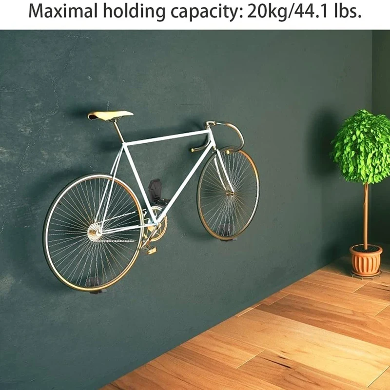 New Bicycle Wall Mount Hooks Foldable Bicycle Wall Hanger Parking Storage Racks Bike Pedal For MTB Road Bikes Indoor Storage