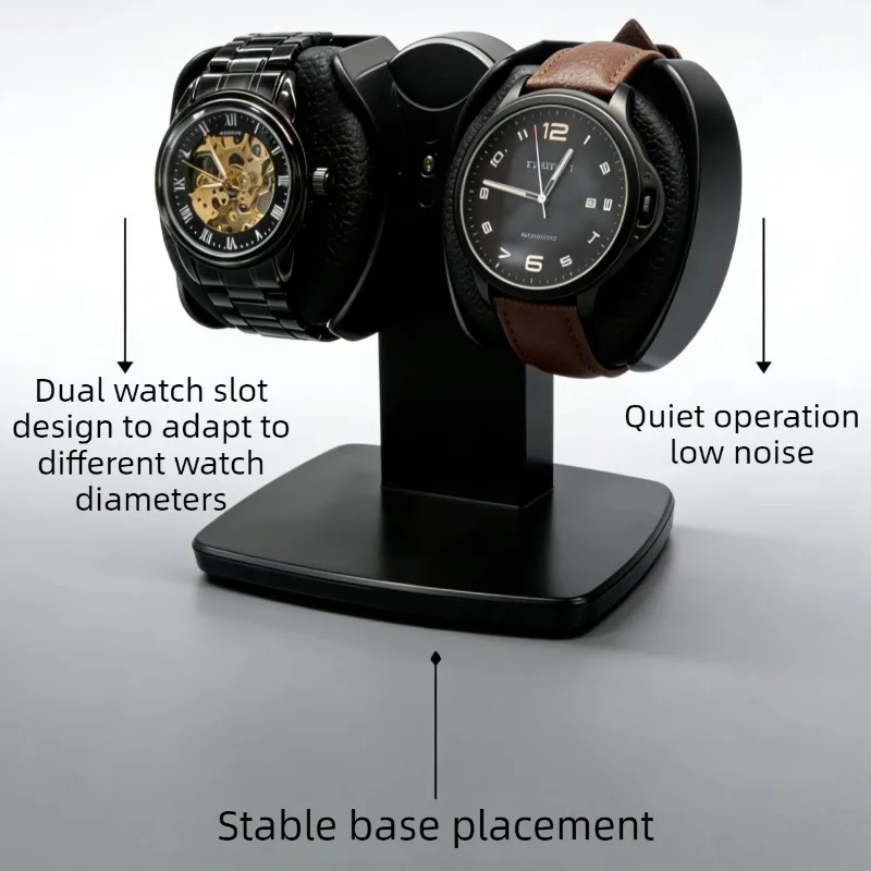 Automatic Watches Winder Men Luxury Mechanical Watch Winders Noiseless Antimagnetic Portable Watches Winders Watch Display Stand