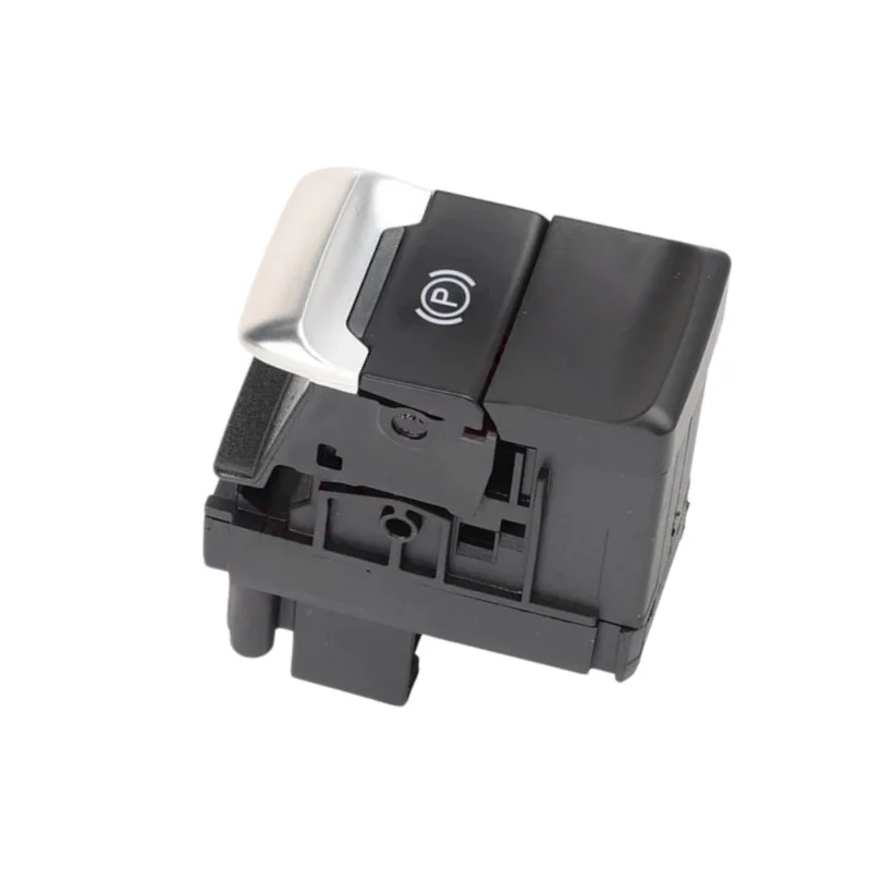 Vehicle Brake Control Hand Brake Button ABS Plastic Material Direct Electrical Connection Single Piece Construction