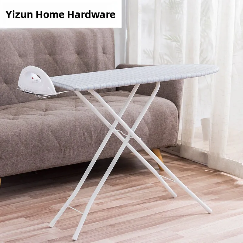 

Height Adjustable Ironing Board Home Use Iron Board Clothes Hanger Storage Organizer Clothing Wash/Dry/Care Tools