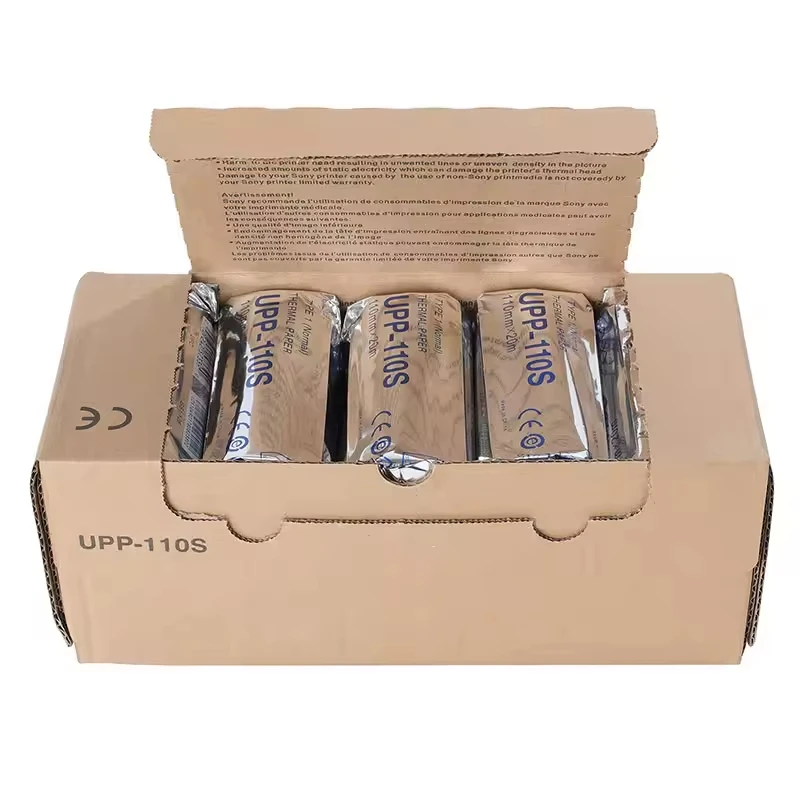 oeing Thermal Paper UPP-110S Daily Use of Printing Paper 110 mm X20m Standard Ultrasound Thermal Paper for SONY