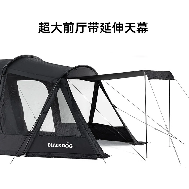 Naturehike-Blackdog トンネルテント アウトドア キャンプ用品