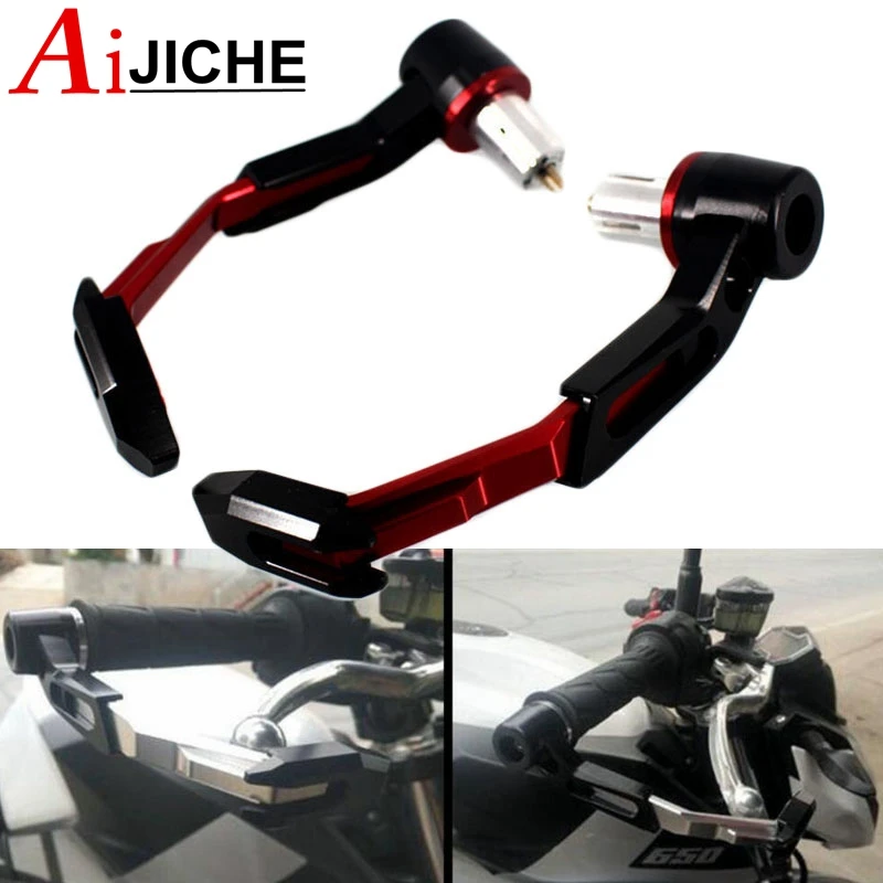 Motorcycle CNC Handlebar Grips Guard Brake Clutch Levers Guard Protector For Hornet 600 900 CB600 CBF600 VFR800 CBR900RR