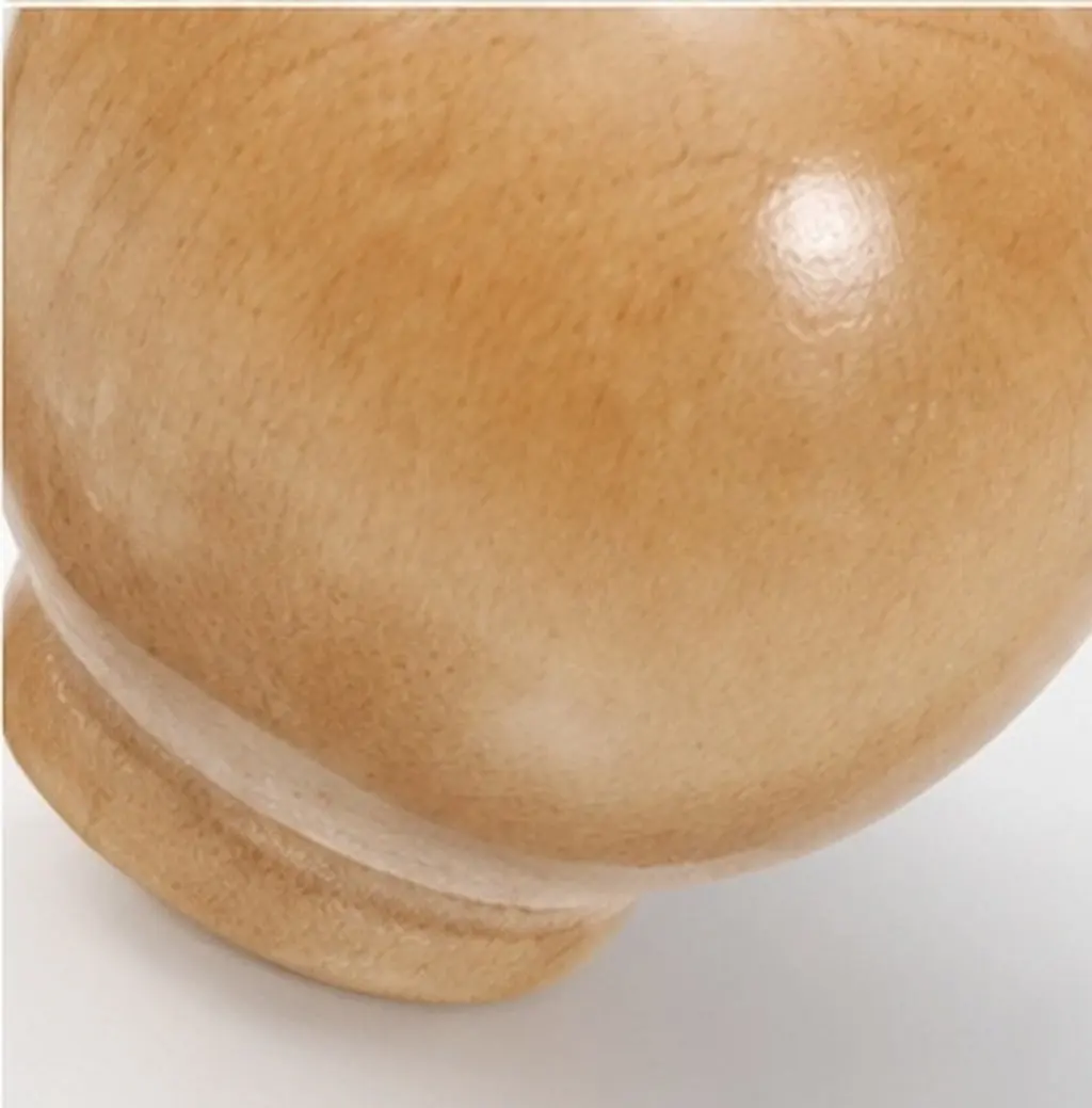 12Pcs Wood Cabinet Knobs Mushroom Shape Dresser Drawer Pulls Modern Minimalist Handles for Kitchen Wardrobe Closet Doors DIY