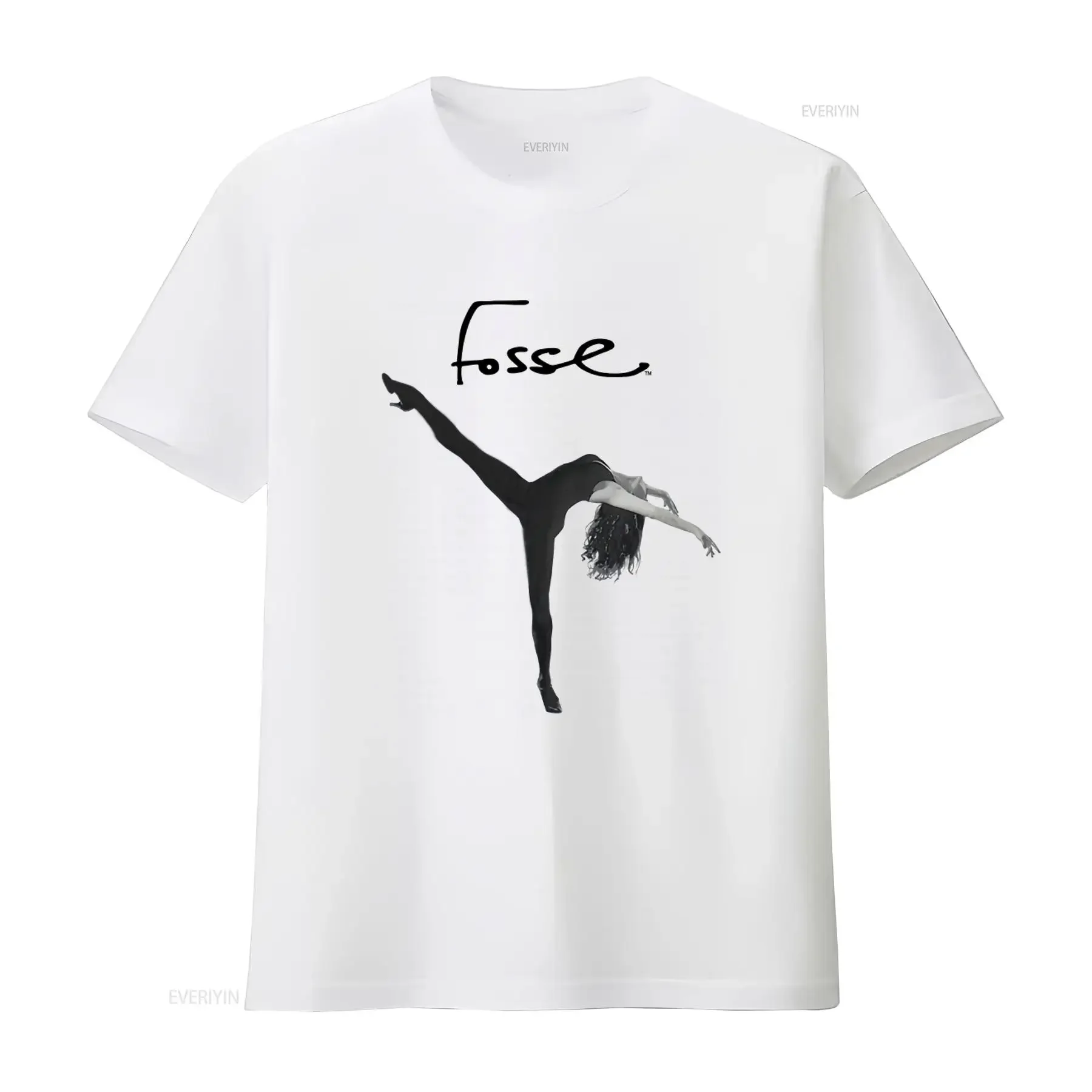 Vintage 90s Fosse Posse Dance Fotoart T shirt Retro Photography Print vintage Washed Unisex Slightly homme Stretched Breathable