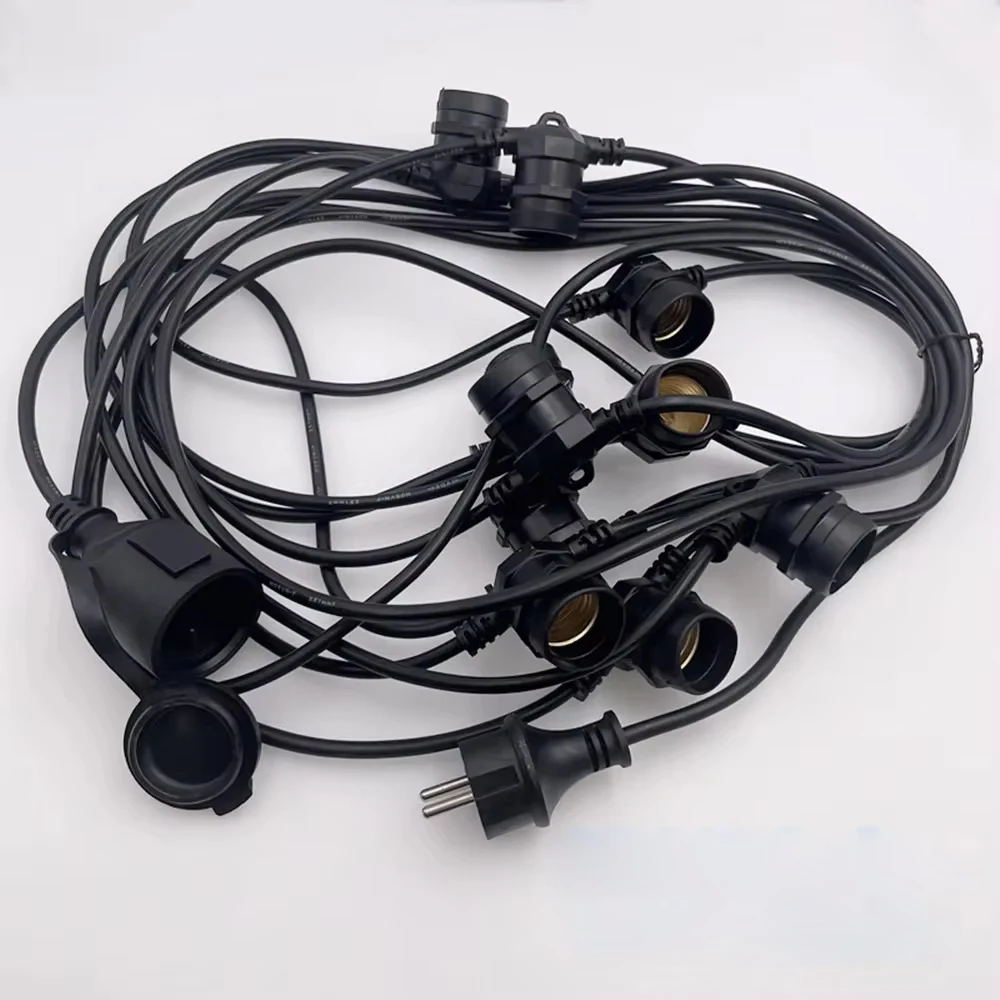 

Heavy Duty String Lights, Shatterproof IP65 for Patio Lights Outdoor Waterproof, Festoon Lights for Decorative Terrace
