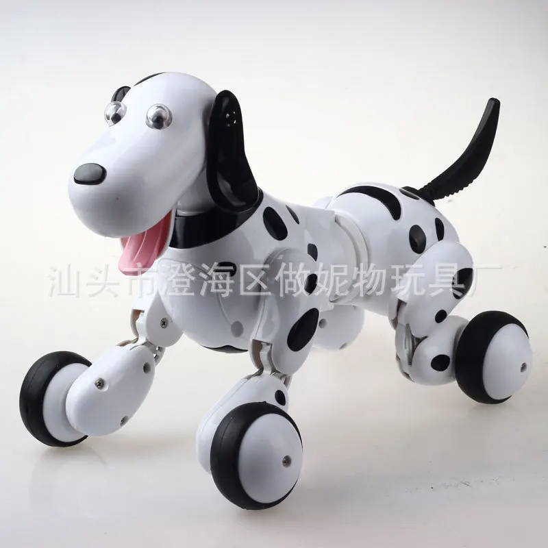 Machine Dog 2.4G Wireless Remote Control Dog Programmable Electric Puzzle Toy Dog 777-338