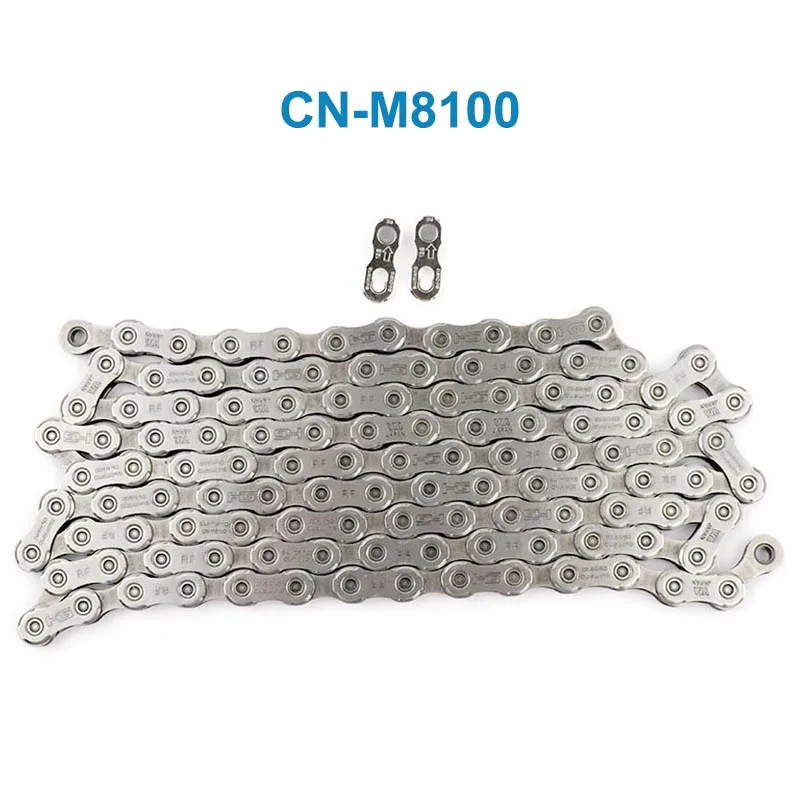 SHIMANO DEORE CN M6100 XT M8100 SLX M7100 DEORE M6100 Chain 12s MTB Bicycle Chain 116L 124L 126L 118/126 Link WITH QUICK LINK