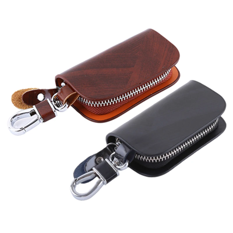 Zipper Key Case Bag Car Key Wallets Men Key Holder Housekeeper Keys Organizer Wallet Women Keychain Covers