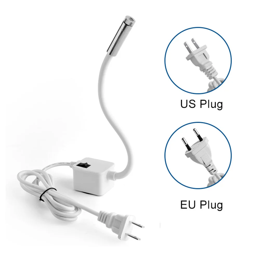 EU/US Plug Sewing Machine Quilting Red Light Line Cross Dot Adjustable Hose for Pinning location AC100-240V