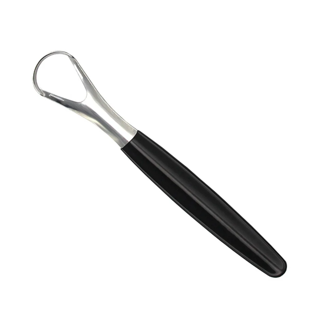 

2 Pcs Stainless Steel Tongue Scraping Brush Cleaner Durable Tongue Scraper Non Slip H Removes Plaque