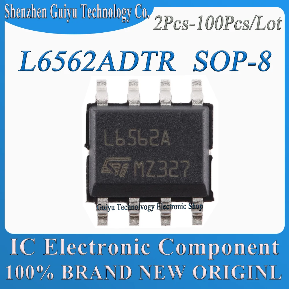 

2Pcs-100Pcs/Lot L6562ADTR L6562ADT L6562AD L6562A L6562 SOP-8 IC Chip