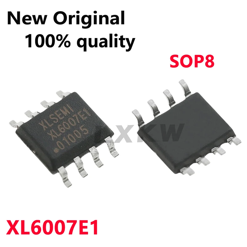 10-100/PCS New Original XL6007E1 SOP8 2A 60V 400khz boost DC power converter chip In Stock