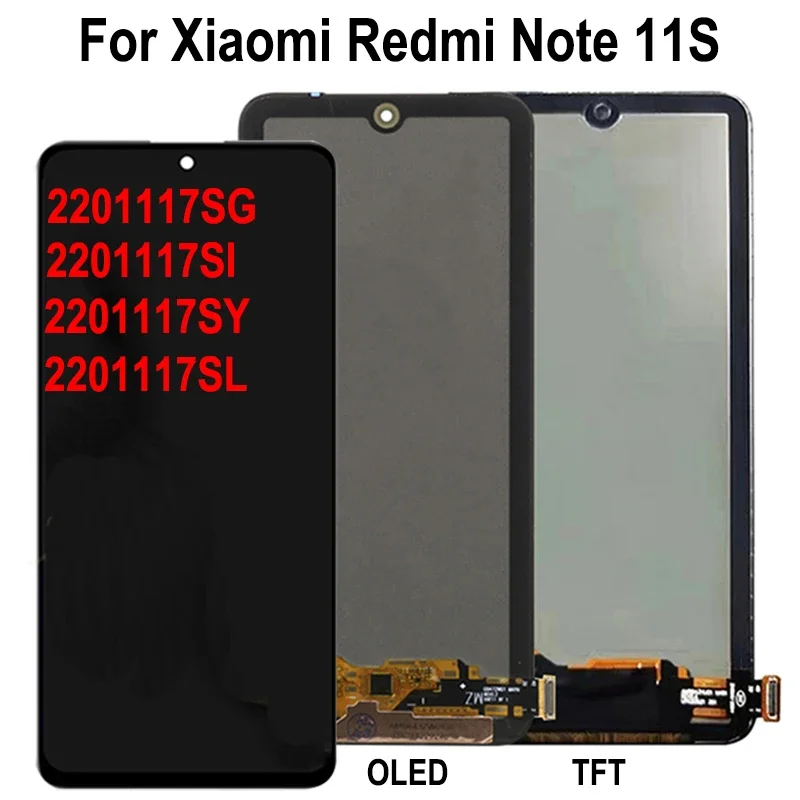 gefensi-per-xiaomi-redmi-nota-11s-lcd-2201117sg-display-touch-screen-pantal-digitizer-assembly-per-redmi-note11s-4g-display-repl
