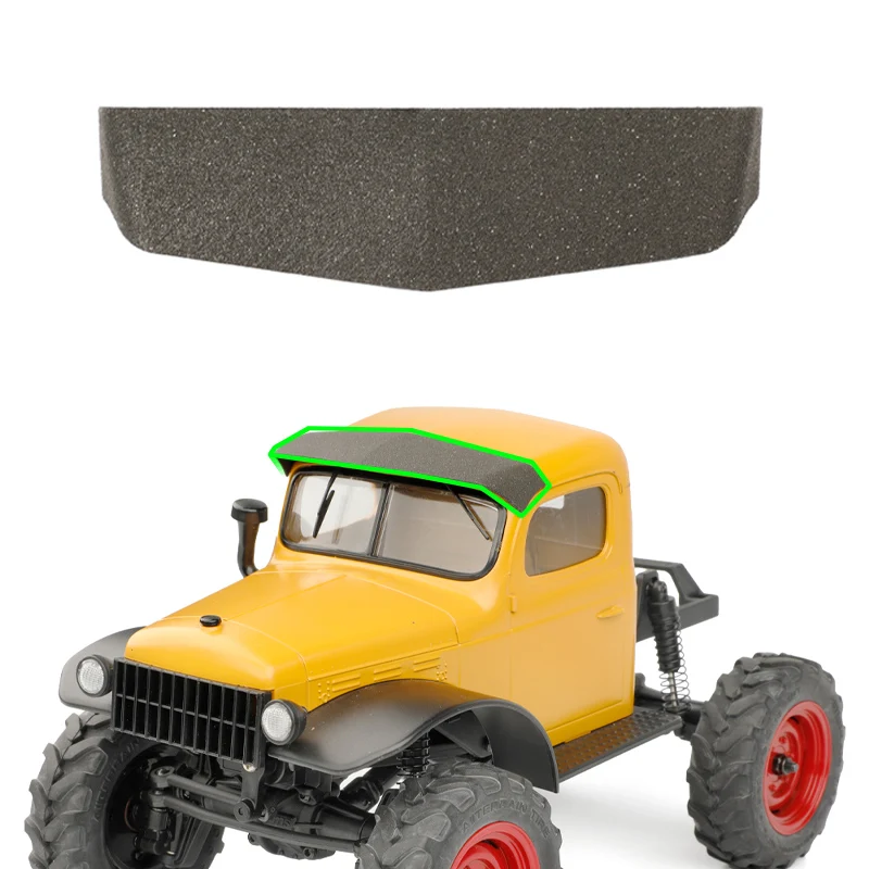 

1pcs 3D Printing Simulated Front Sunshade for 1/24 FMS FCX24 Xiaoqi Upgrade Parts