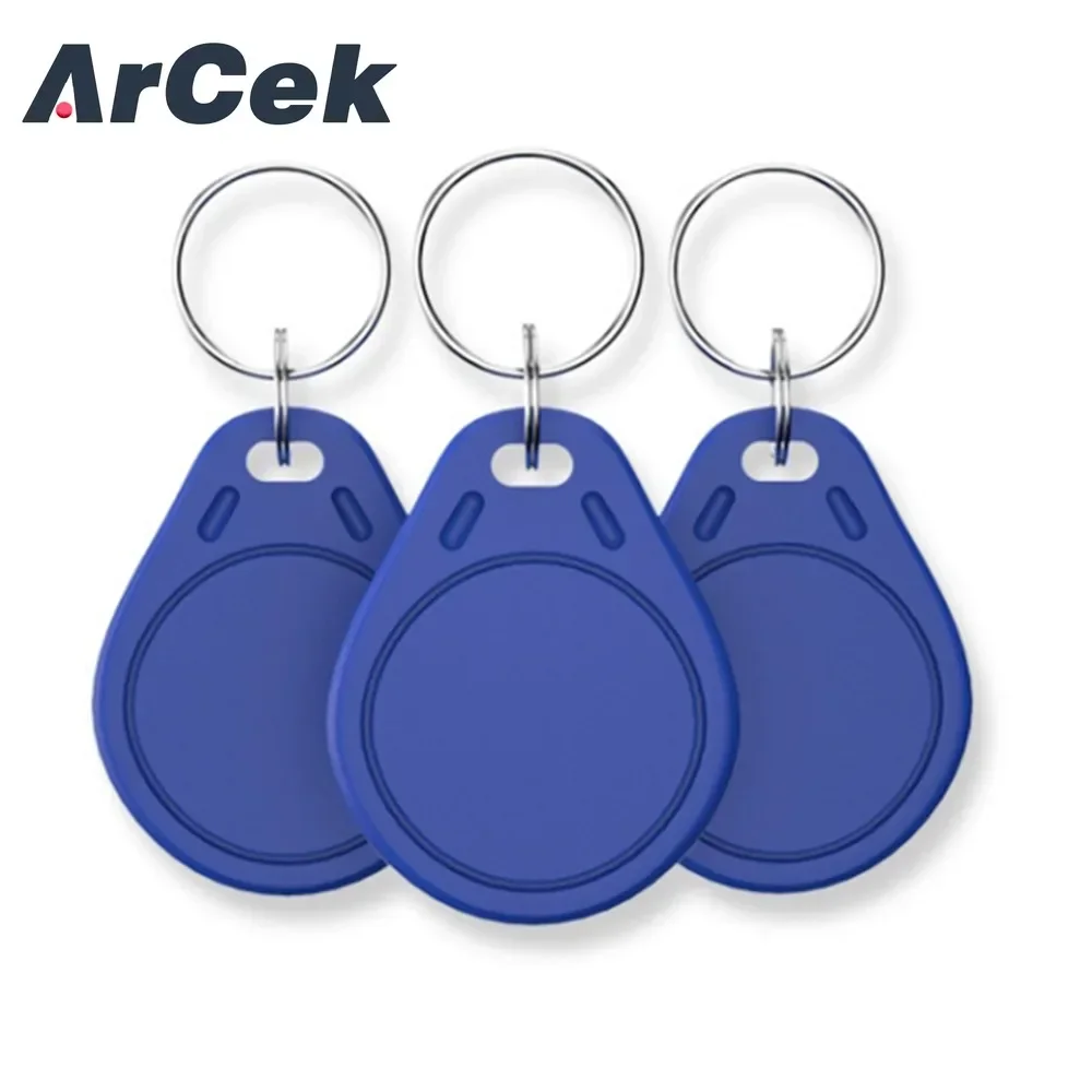 Porte-Clés Modifiable avec Carte UID IC, NDavid Rfid, Dallas, 13.56MHz, Secteur 0, Multi Documents en Option, 5 Pièces