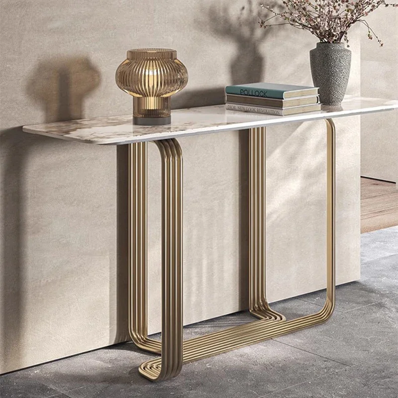

Modern Luxury Console Table Beauty Storage Display Organizer Console Table Nordic Entrance Hall Woonkamer Tafel Home Furniture