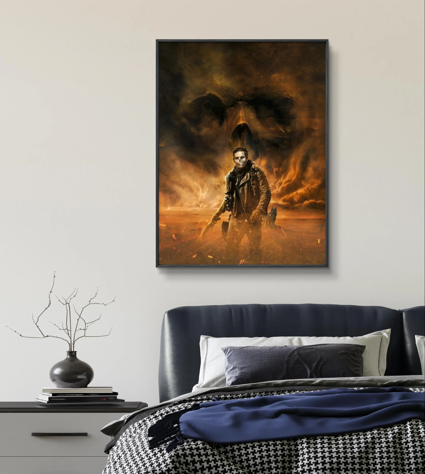 Mad Max Diy Diamond Painting Kit Horror Movie Poster 5D Diamond Embroidery Cross Stitch Movie Lover Gift Interesting Home Decor