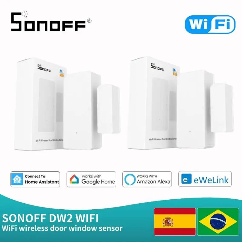 

Беспроводной датчик открытия/закрытия окон и дверей SONOFF DW2 с Wi-Fi