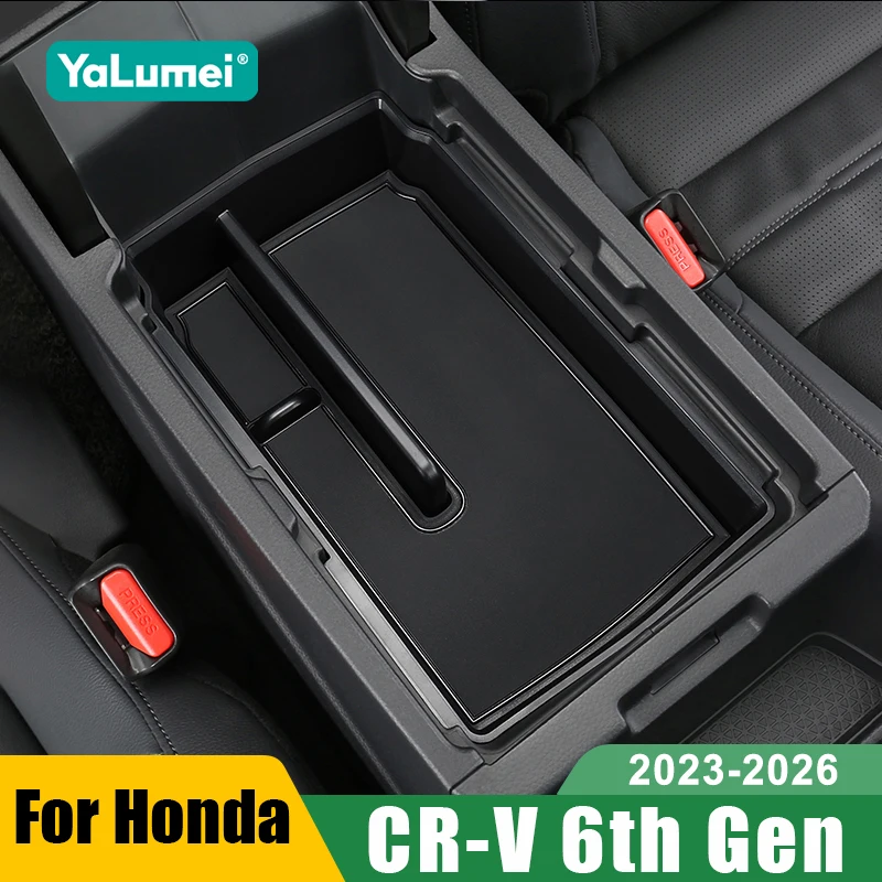 Für Honda CR-V CRV 6. Generation 2023 2024 2025 2026 Hybrid Auto Mittelarmlehnenbox Aufbewahrungsorganizer Zubehör