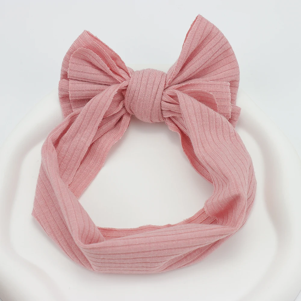 39Colors Knit Baby Girl Headbands Newborn Soft Baby Bows Headbands For Children Headwrap Kids Headwear Infant Hair Accessories