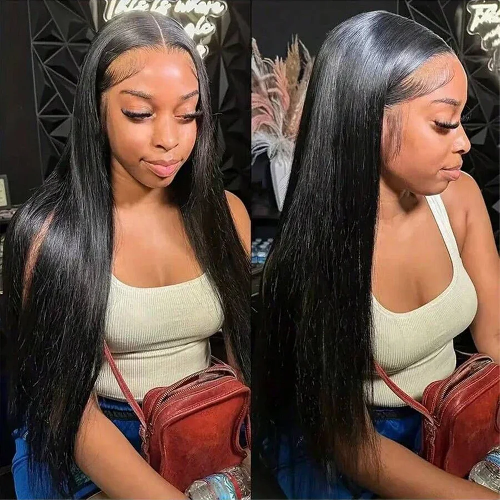 

30 38 Inch Straight Human Hair Wigs 13x4 13x6 Hd Lace Wig Human Hair 200 Density Bone Straight Lace Frontal Human Hair Wigs