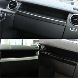For LandRover Discovery 4 LR4 10-16 Car Glove Storage Box Cover Trim Co-pilot Storage Compartment Panel Stickers Car Accessories