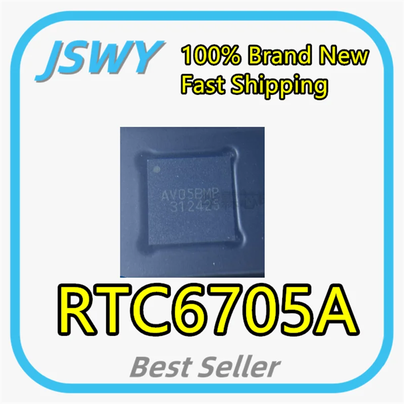 (1/20 piece) RTC6705A Silkscreen AV05BMP QFN-40 Drone Wireless Simulator Chip 100% Brand New Original Fast Shipping