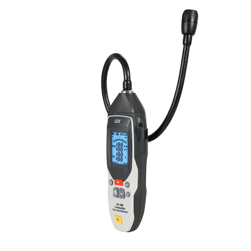 Portable combustible gas detector detection alarm