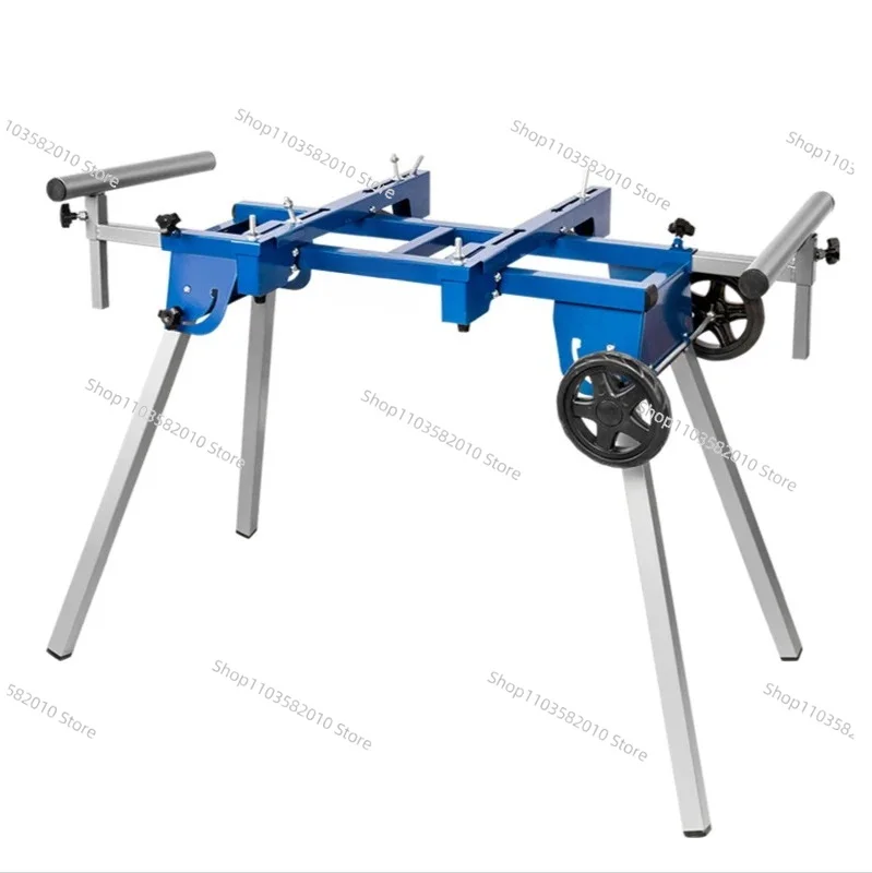 

Aluminum Sawing Machine Miter Saw Bracket Aluminum Machine Workbench Woodworking Table Mobile Portable Bracket