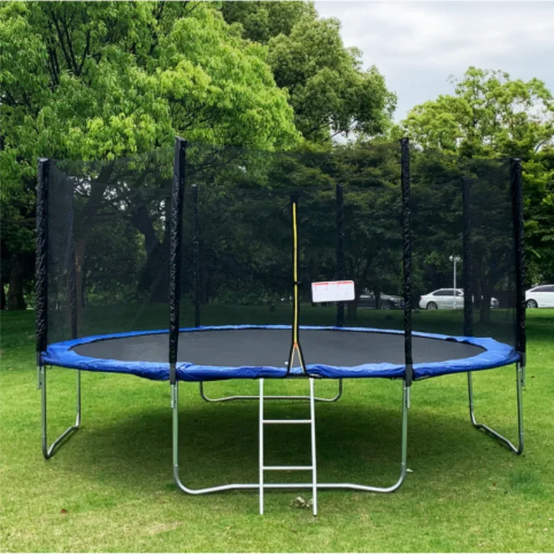 for 8FT-16FT big size jumping bounce house round trampoline indoor and outdoor trampoline