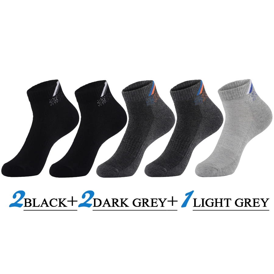 5 Paar/Set Herren-Laufsocken, Casual Outdoor-Sport, Baumwolle, Orange-Rot gestreift, Kompression, Schwarz, 15 Stile, Reise, Bestseller 2026 – Detail 25
