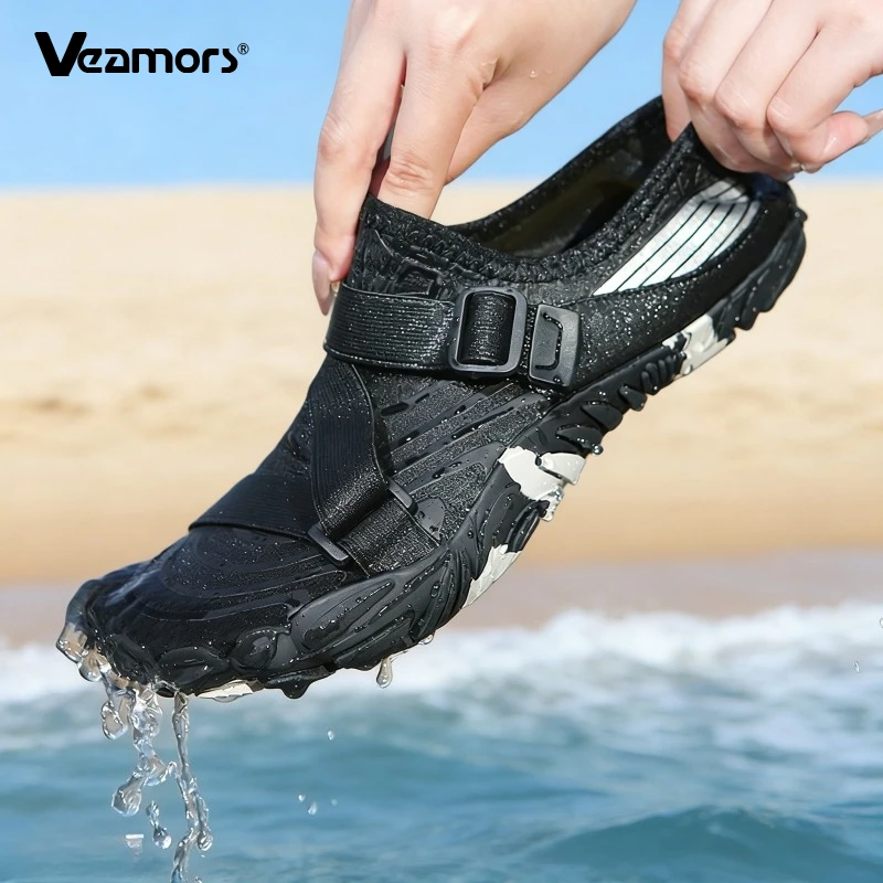

Barefoot Beach Wading Shoes Men Women Quick Dry Water Sports Shoes Elastic Sea Pool Aqua Shoes for Swimming Surfing Diving