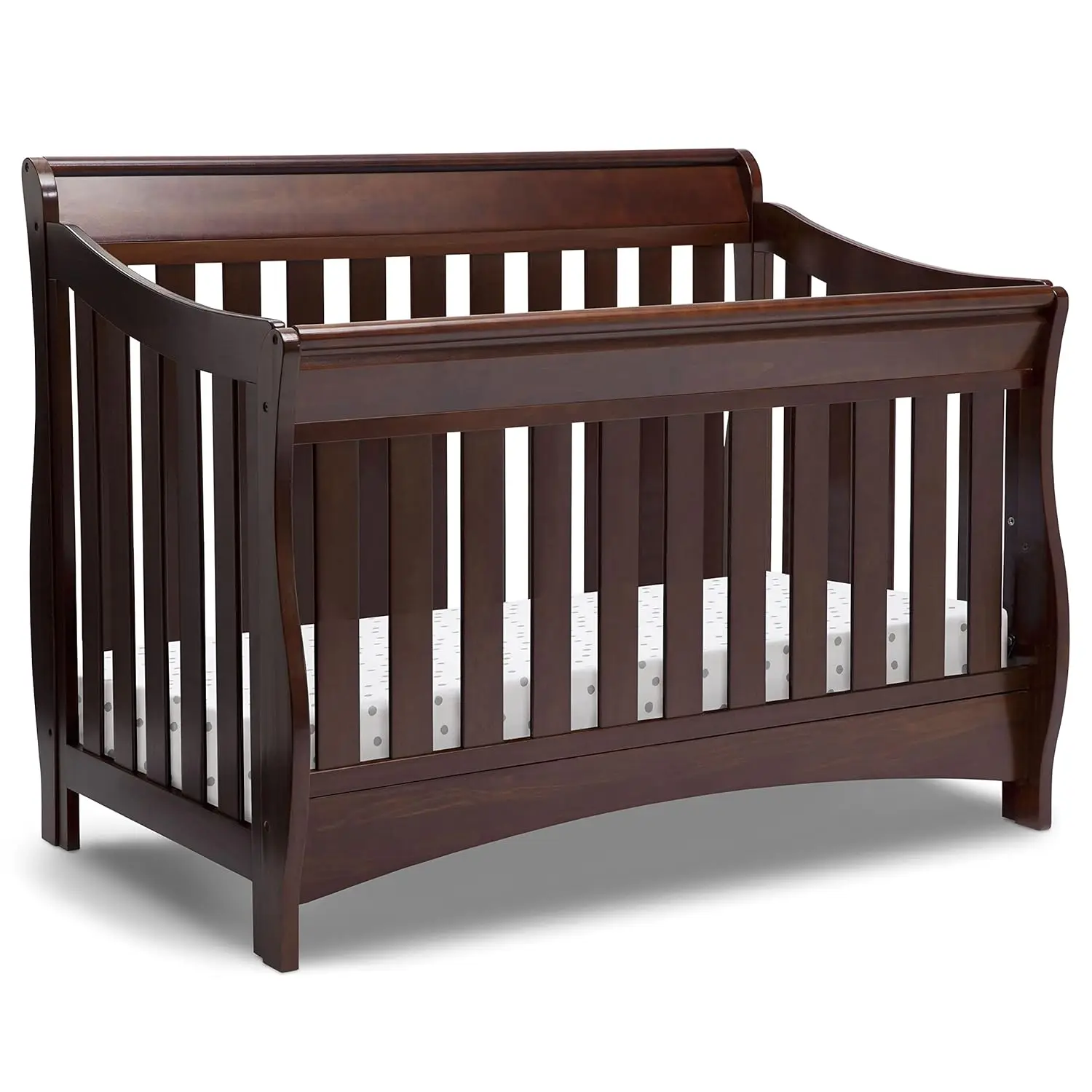 Bentley S Series 4-In-1 Convertible Baby Crib, Chocolate