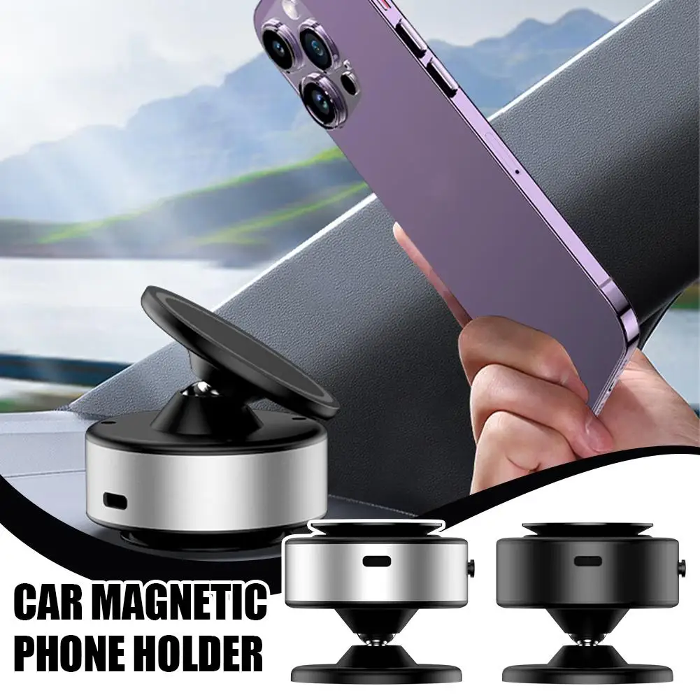 X11 360° Rotation Adjustable Charging Car Mount Mobile Ultra Adsorption Phone Bracket Suction Holder Stable Magnetic Cup Va K0I5