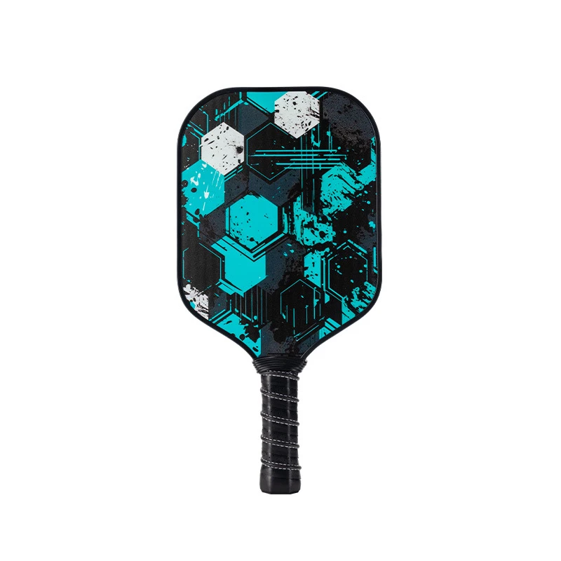 3 Styles Thickness 16MM PP Honeycomb Core Glass Fiber Pickleball Paddle Set 2 Racket 4 Balls and Storage Bag