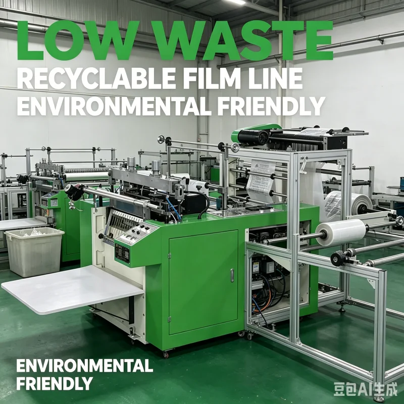 China Biodegradable Shopping PP PE Plastic Bag Making Machine Fully Automatic Plastic T-Shirt Bag Making Machine