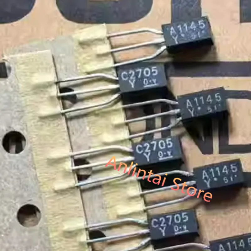 10PCS A1145 C2705  2SA1145-Y 2SC2705-Y TO-92  Audio Power Amplifier  Transistor