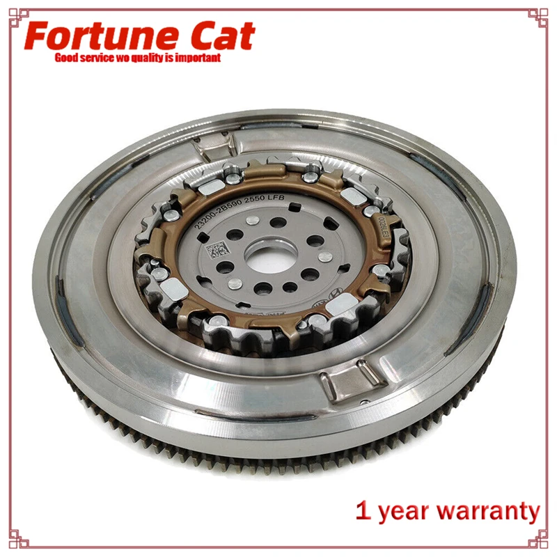 

Genuine New DCT D7UF1 7 SPEED Automatic Transmission Flywheel 23200-2B590 2550 LFB For Hyundai Kia 1.6T Car Accessories