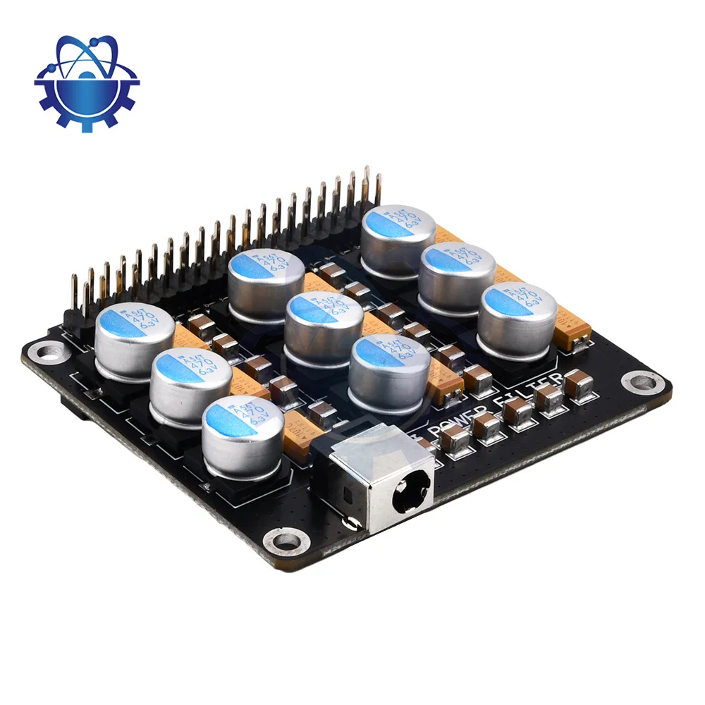 NEW Power Board Power Filter For Raspberry Pi DAC Audio Decoding Board HiFi Expansion Module Audio Decoder for Raspberry pi