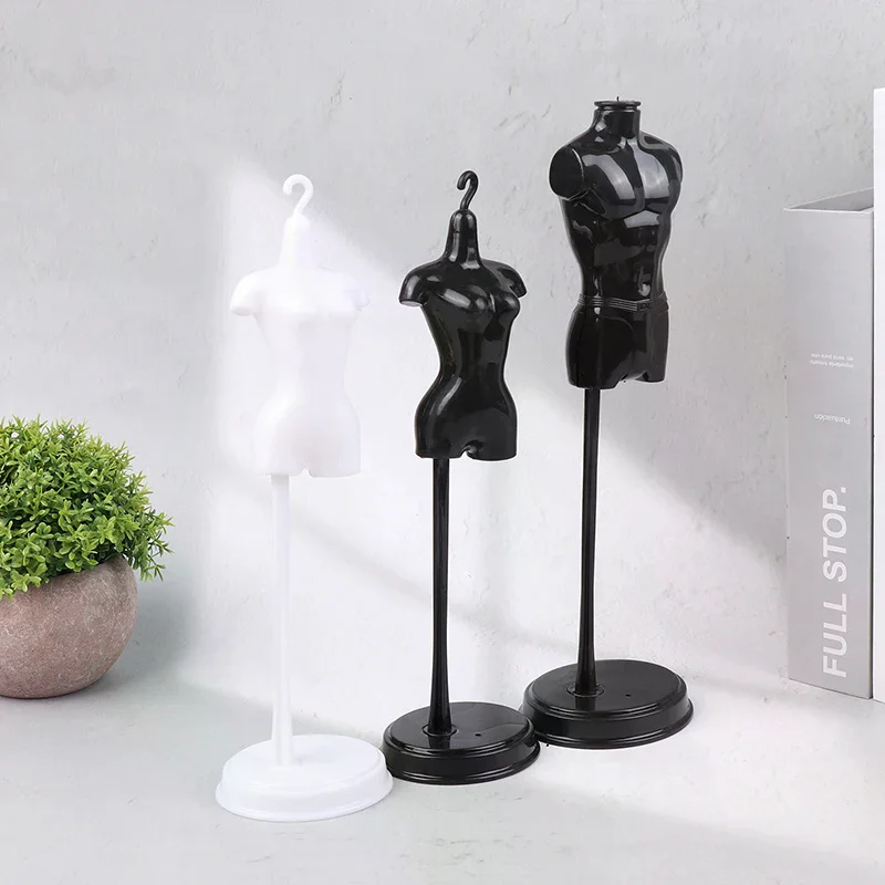 Accessory Innovative Scale 1:6 Mini Black White Display Stan d Holder Standing Toy Doll Accessories Dress Diy Clothes