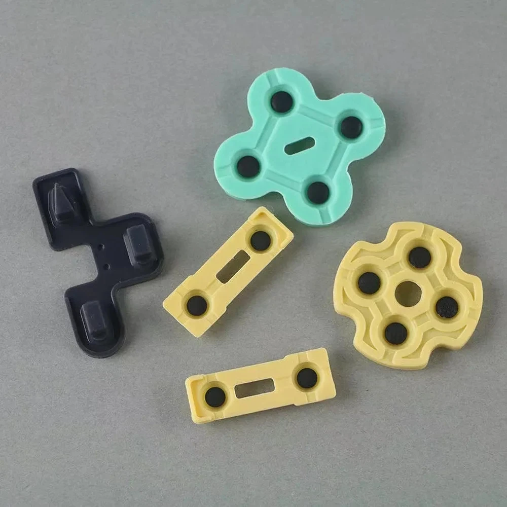 1000 ชุด Conductive แผ่นยางซิลิโคนปุ่ม Contact สําหรับ S-ony Play Station 2 PS2 Controller