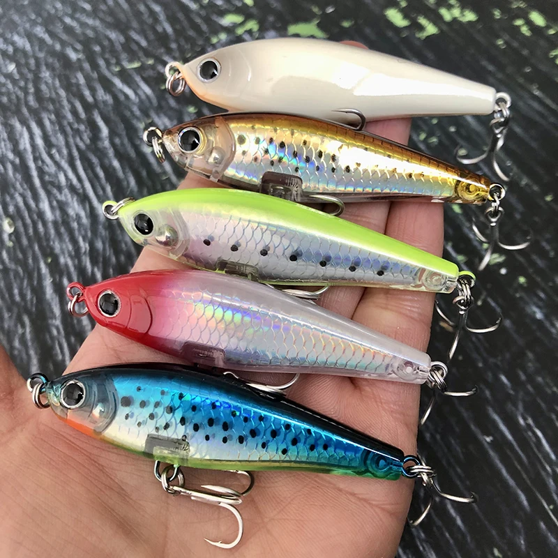 

70mm 8.2g Slow Sinking Fishing Lures Artificial Bait Pencil for Saltwater Bass Trout Swimbait Pesca Wobblers for Pike Equipment