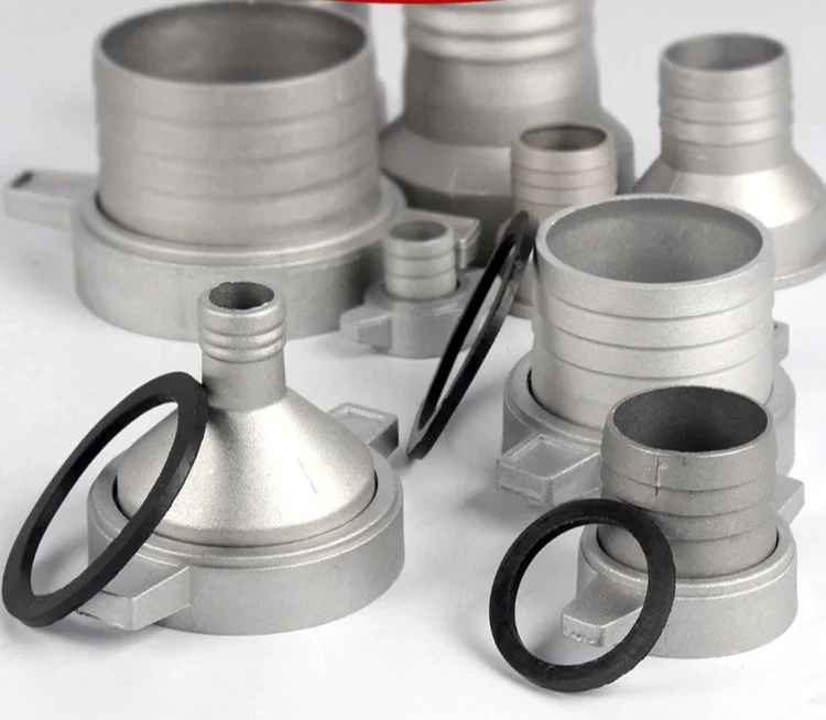 Novos Acessórios para Bomba de Água a Gasolina Chave de Conector de Tubo de Alumínio de Polegada e Espaços com Junta de Borracha Encaixe de Tubulação de Conexão da Bomba