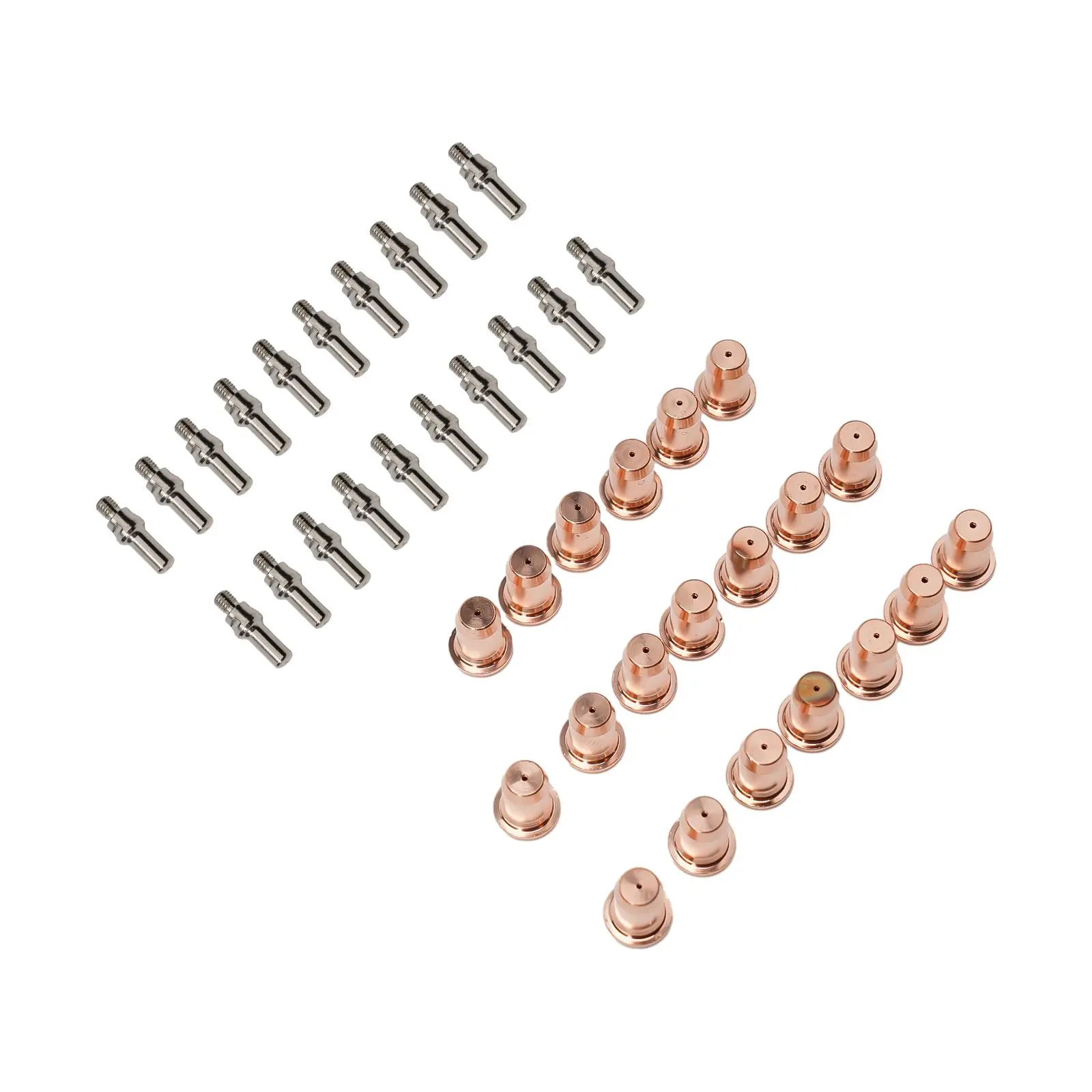 

Электроды и насадки для плазменной резки, 40 шт. для горелок серии IPT 1, 0 мм и 1 мм, Ref 52582 для прецизионной резки